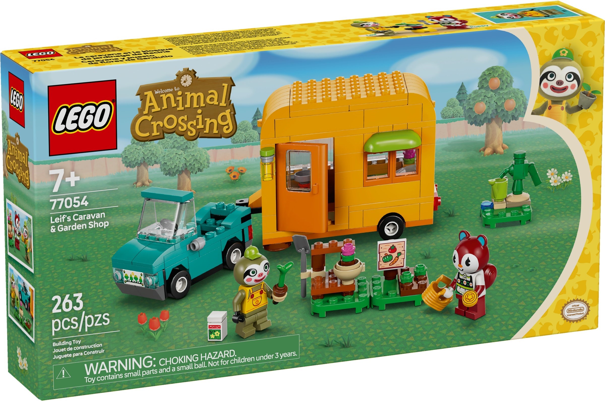 Изображение товара Конструктор LEGO Animal Crossing Садовый магазин Лейфа 77054 275 дет Изображение товара Конструктор LEGO Animal Crossing Садовый магазин Лейфа 77054 275 дет