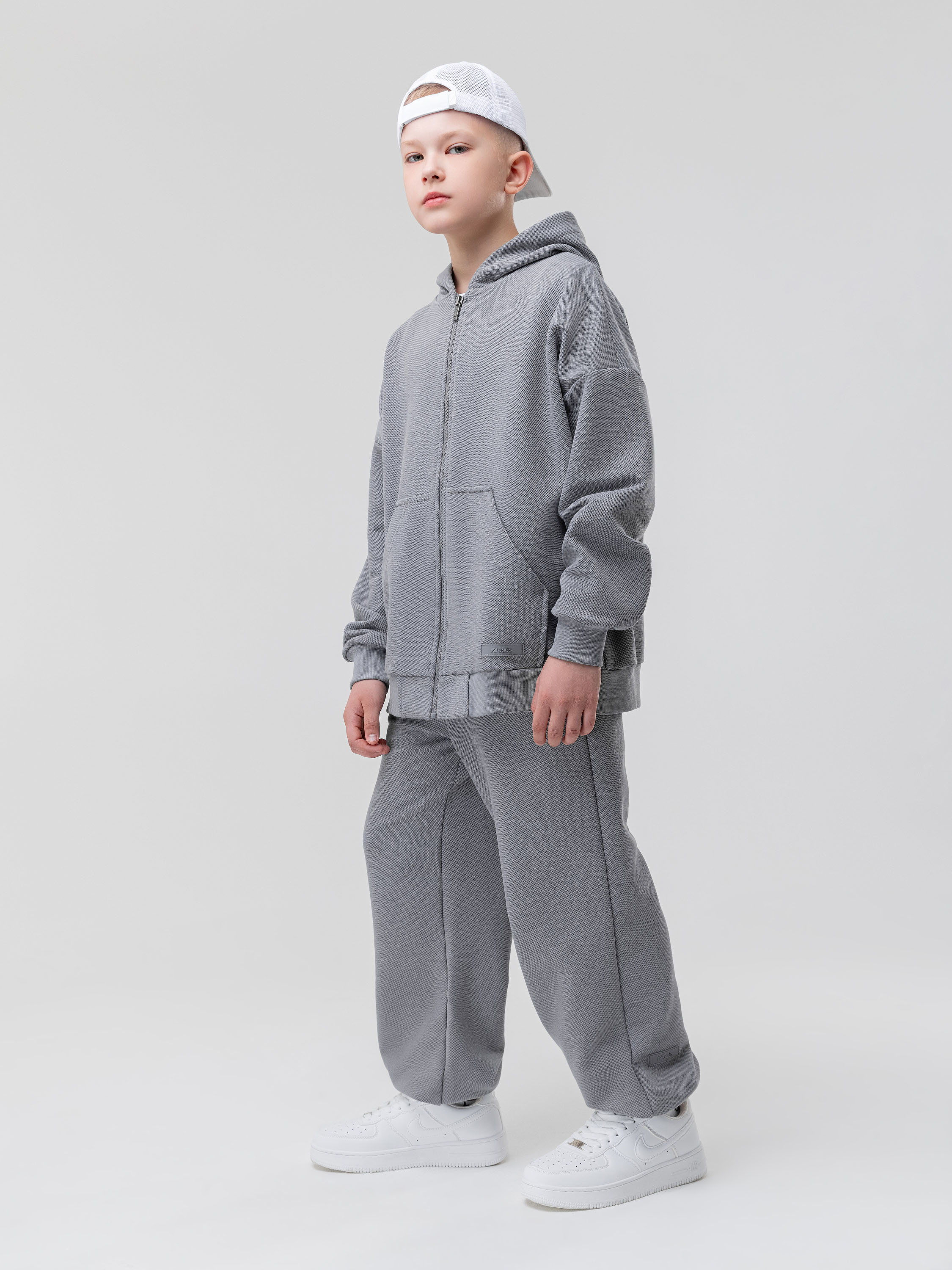 Костюм спортивный Bodo 46-164MU_серый - фото 4