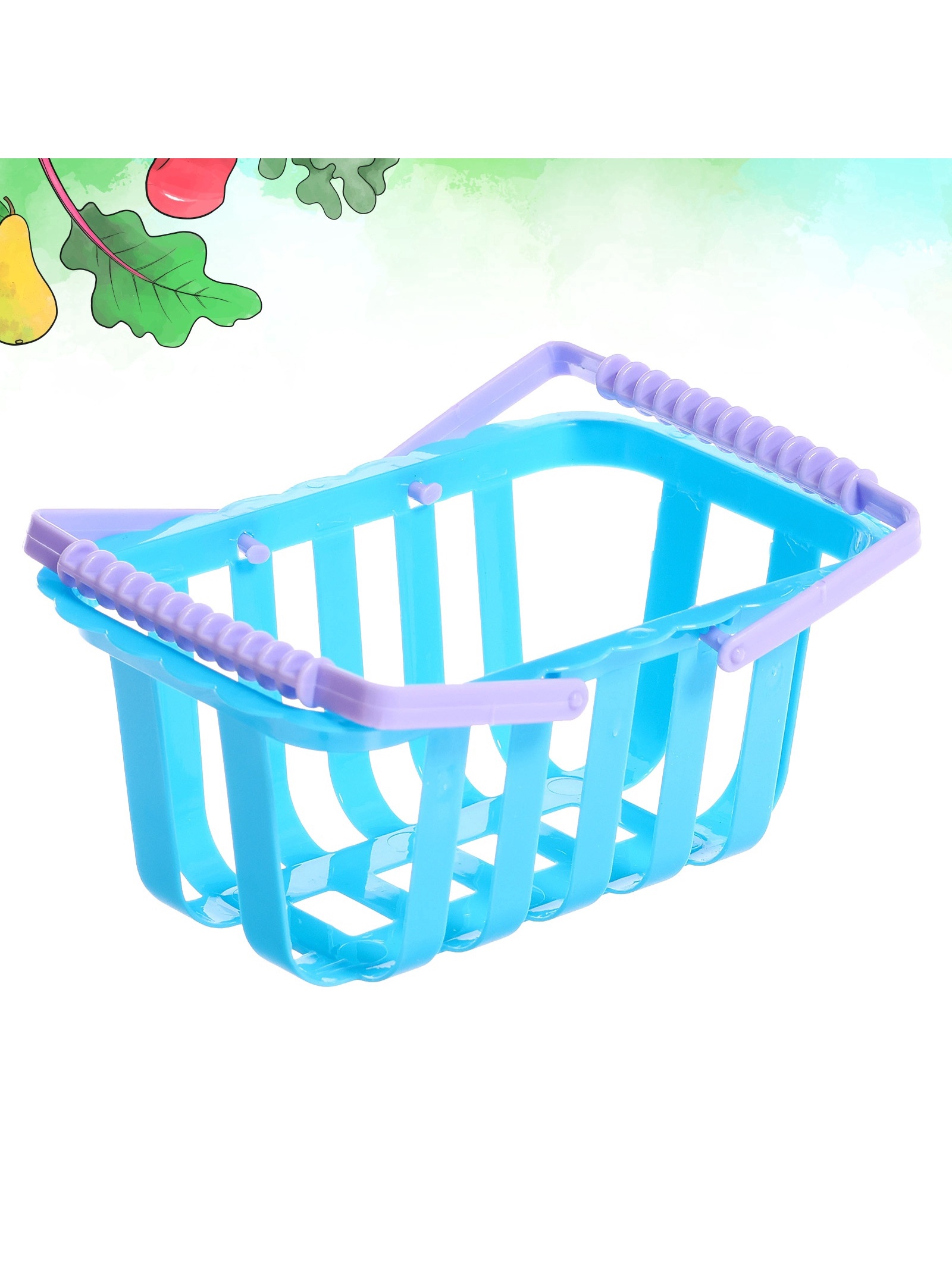 Игрушка Happy Valley продуктовая корзина 6 предм. - фото 3