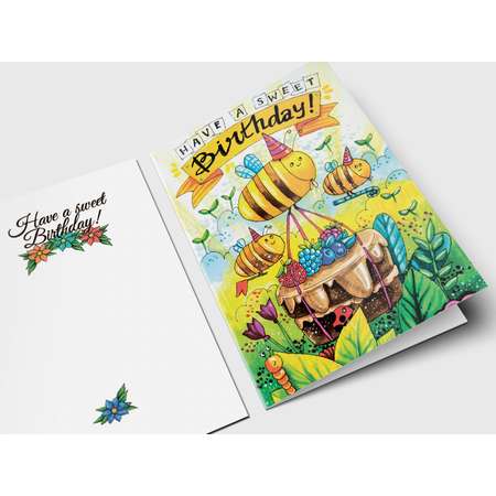 Открытка Happy Birthday MagniArt GC003
