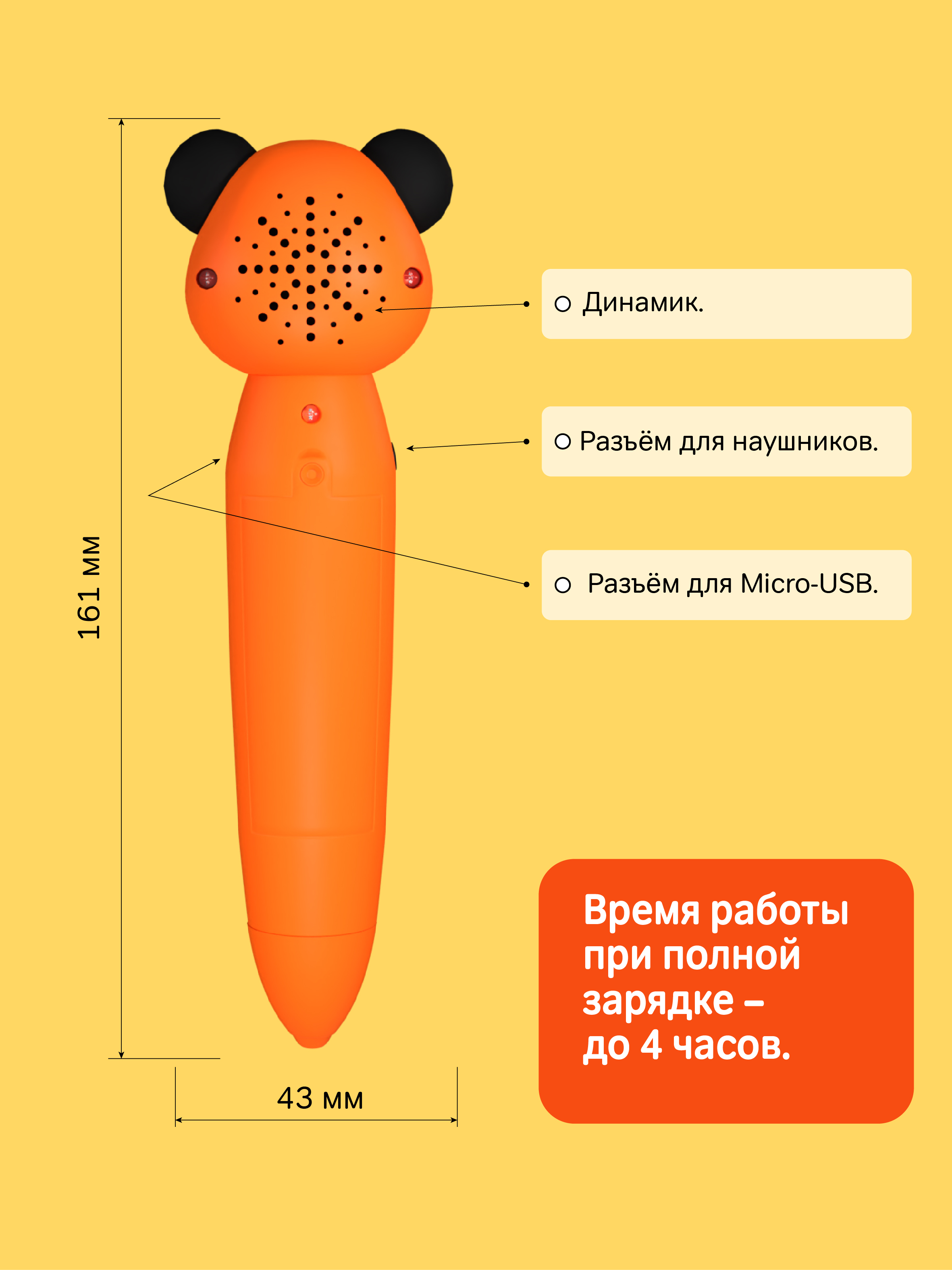 Игрушка BertToys Тигрёнок Рыки - фото 15