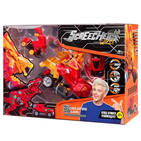 Игровой набор Screechers Wild Вайлдфаер Лайн