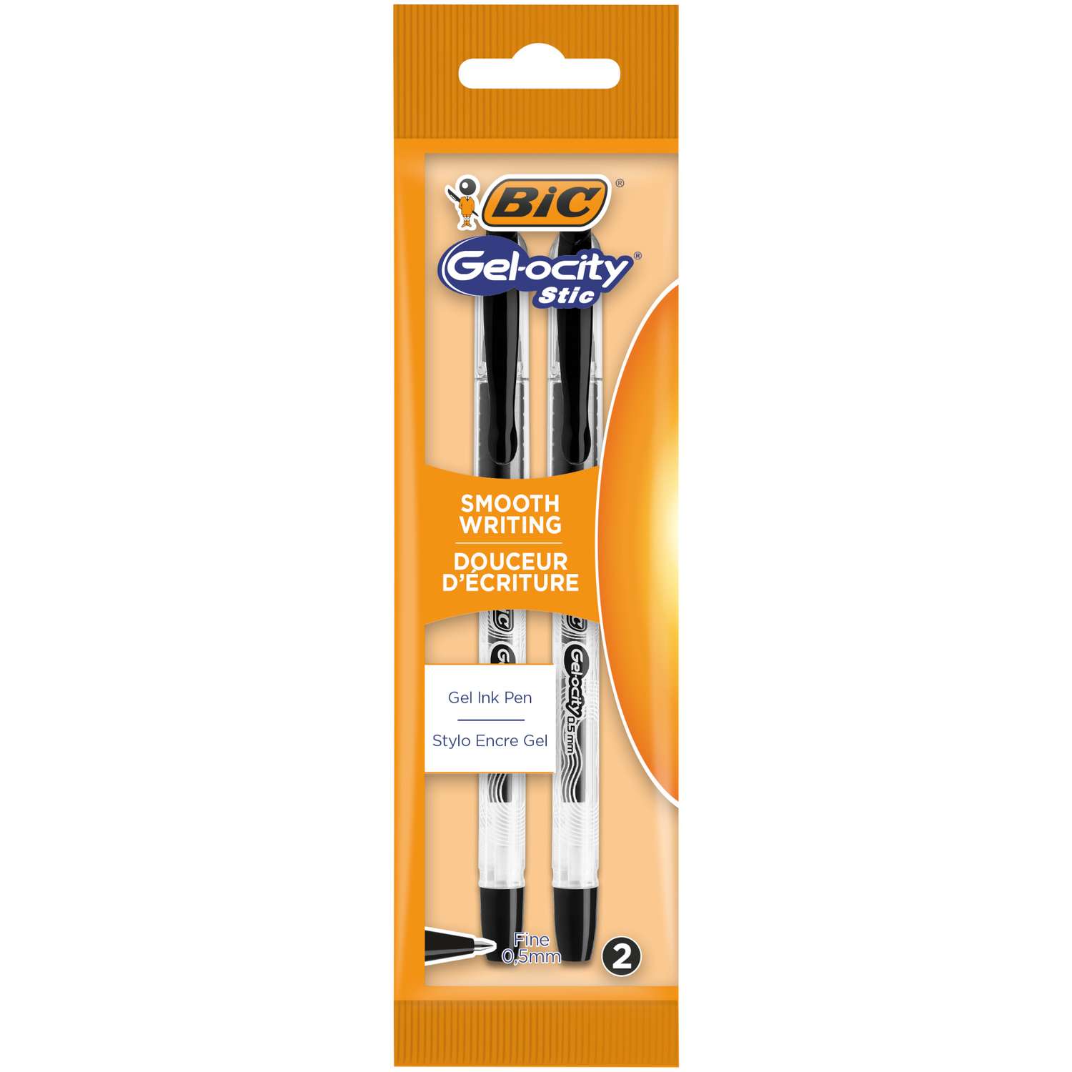 Ручка гелевая BIC 2 шт. - фото 2