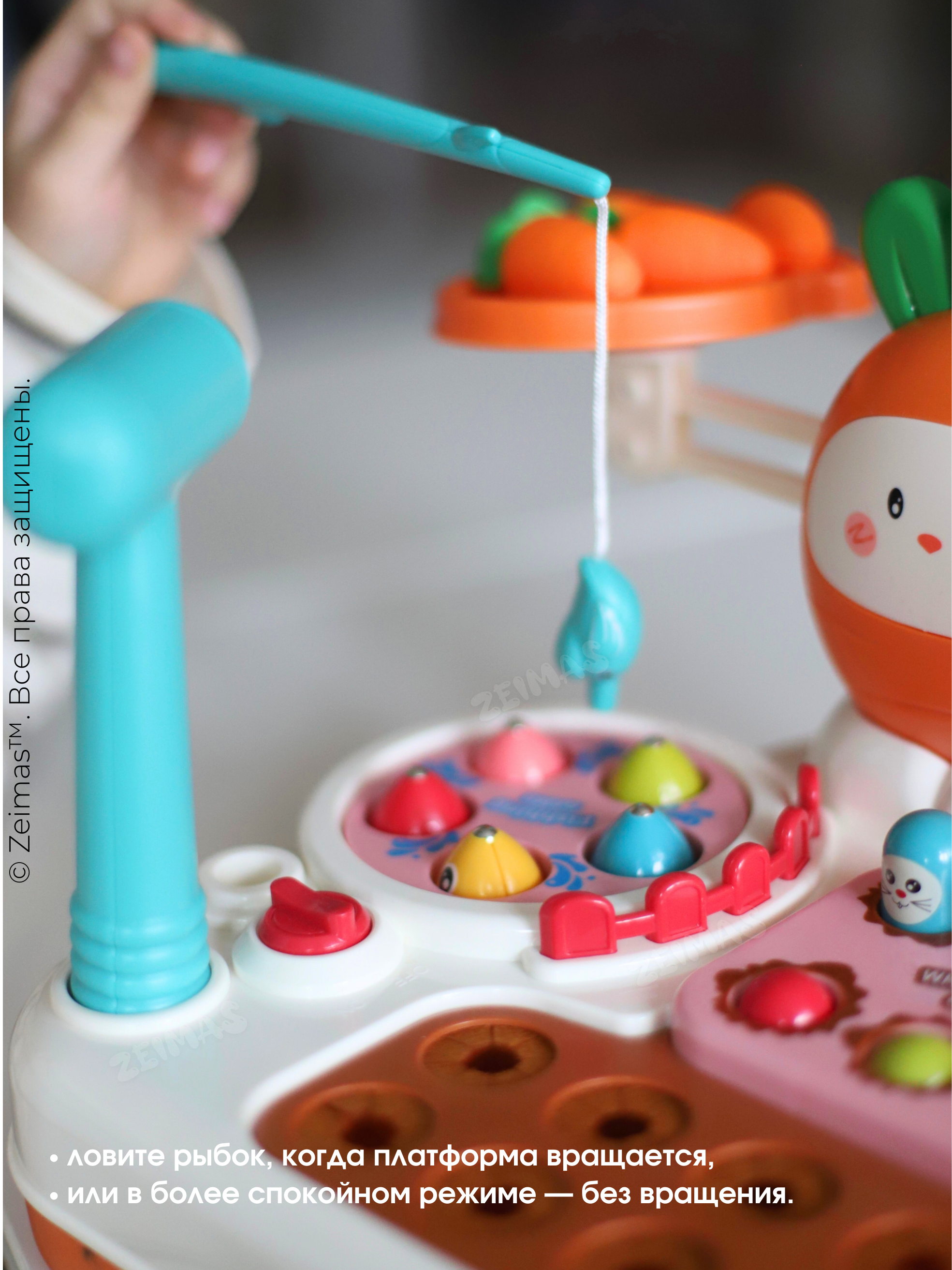 Игрушка Zeimas сортер Сортер музыкальный 8в1 - фото 6