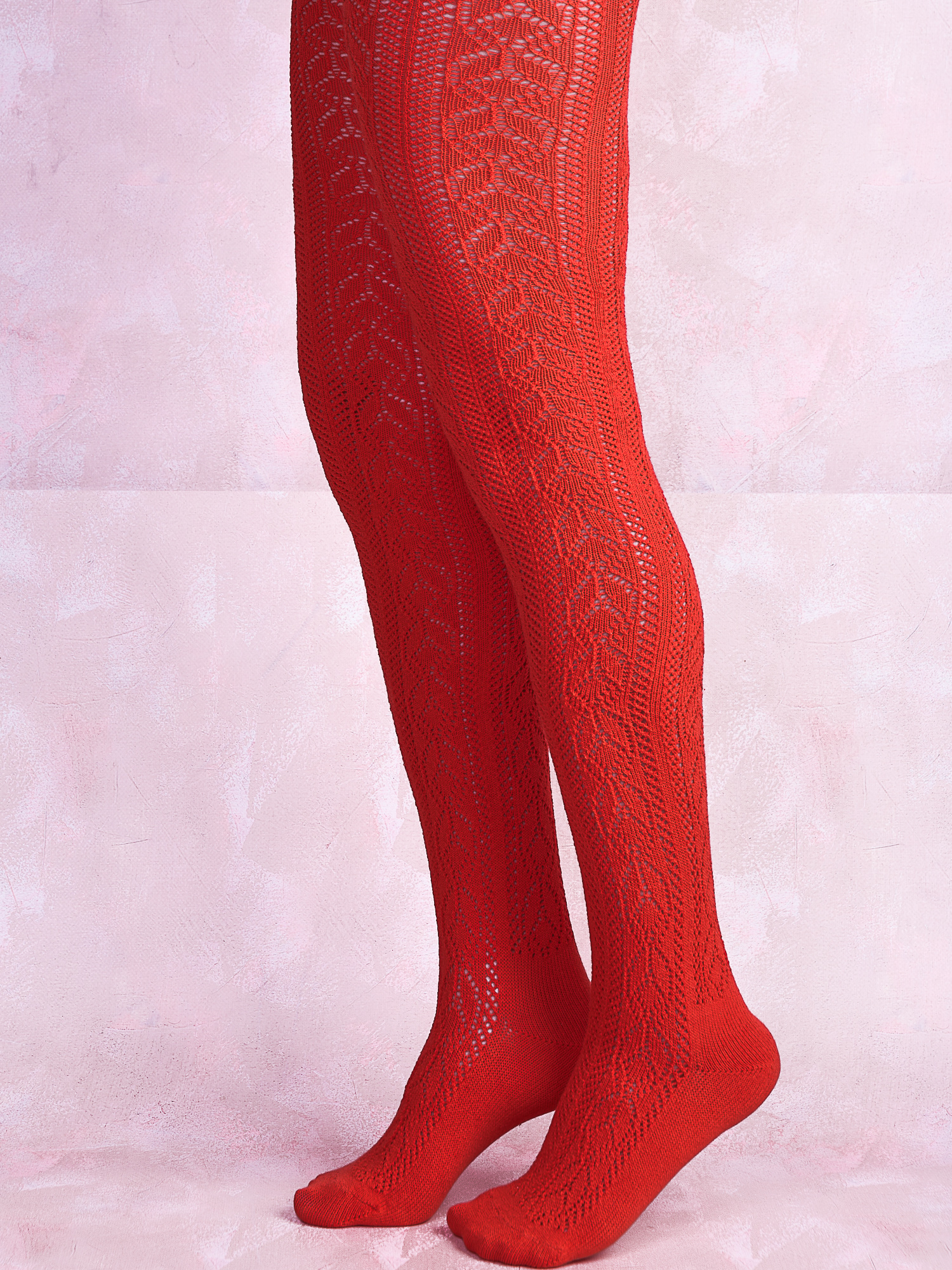 Колготки Smolicek WT-49/красный - фото 2