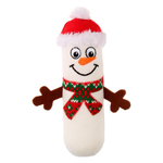 Игрушка для собак GiGwi X-mas Tales Маленький снеговик с пищалкой 18см