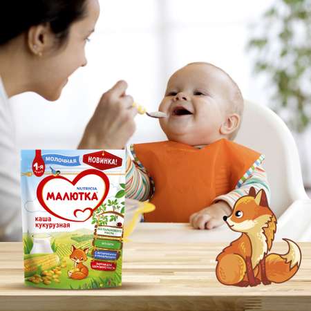 Каша молочная Малютка кукурузная 220г