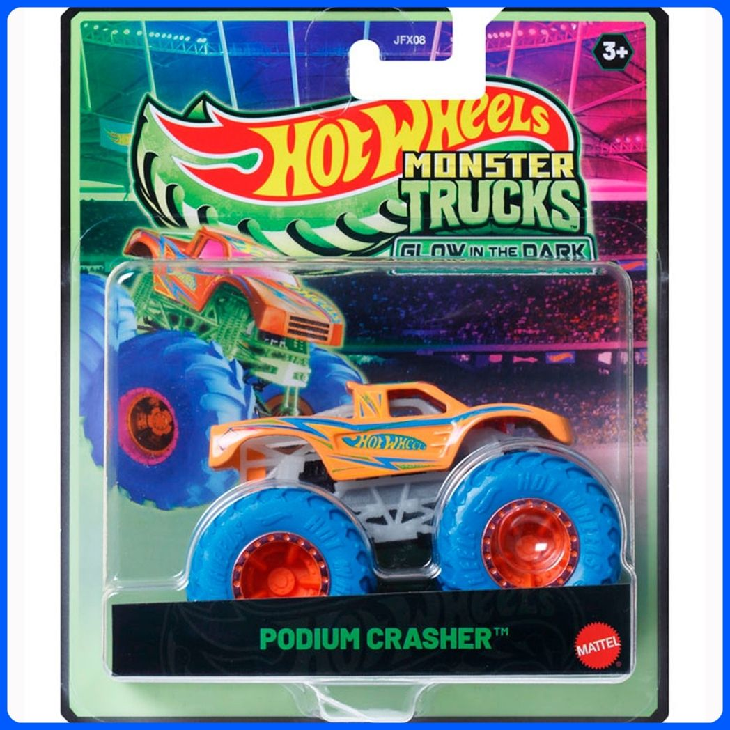 Автомобиль Hot Wheels Podium Crasher 1:64 JFX12 - фото 2