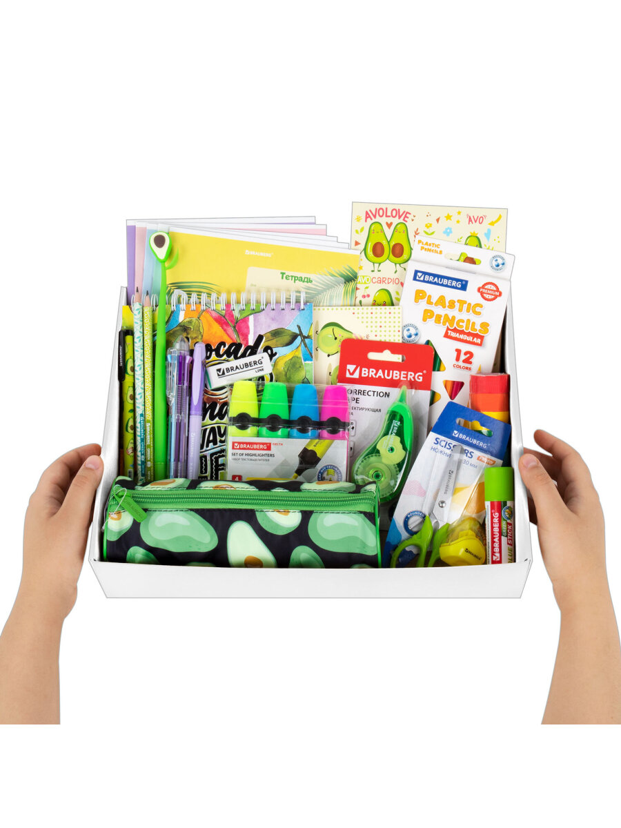 Набор канцелярский Brauberg Avocado 43 предм. - фото 10