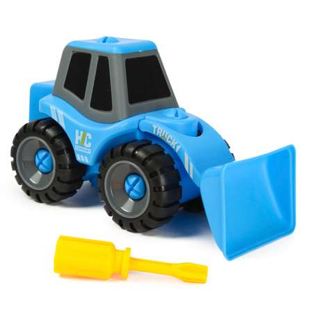 Конструктор Mobicaro Бульдозер сборная игровая модель