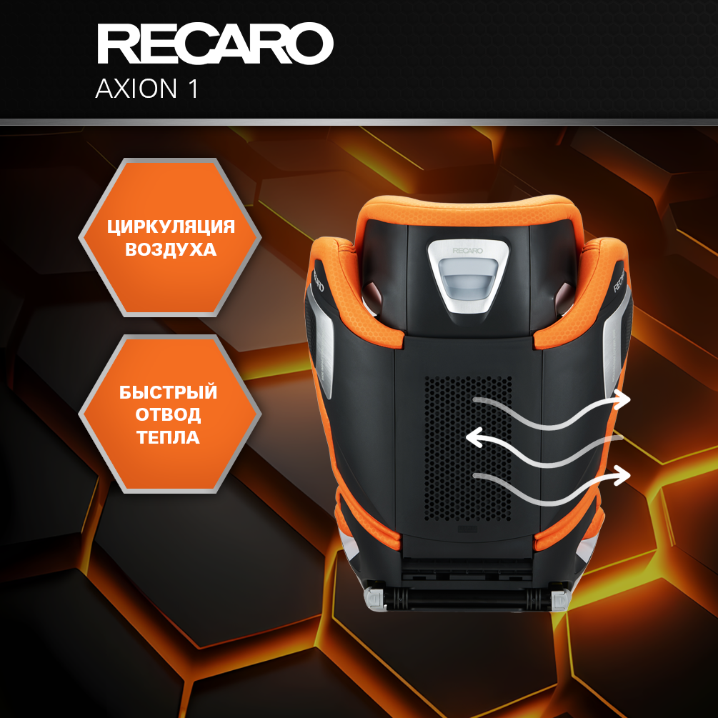 Автокресло Recaro Axion Isofix 2/3 (15-36 кг) - фото 7
