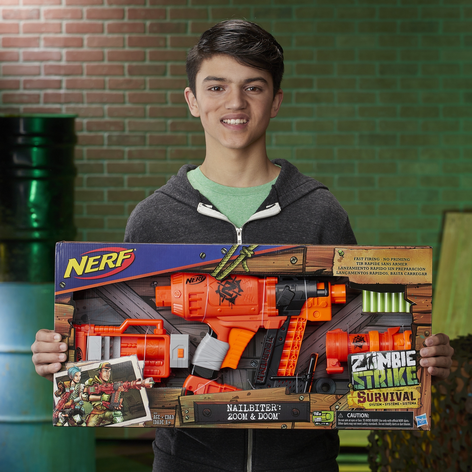 Бластер Nerf Zombie Strike Ногтегрыз - фото 13