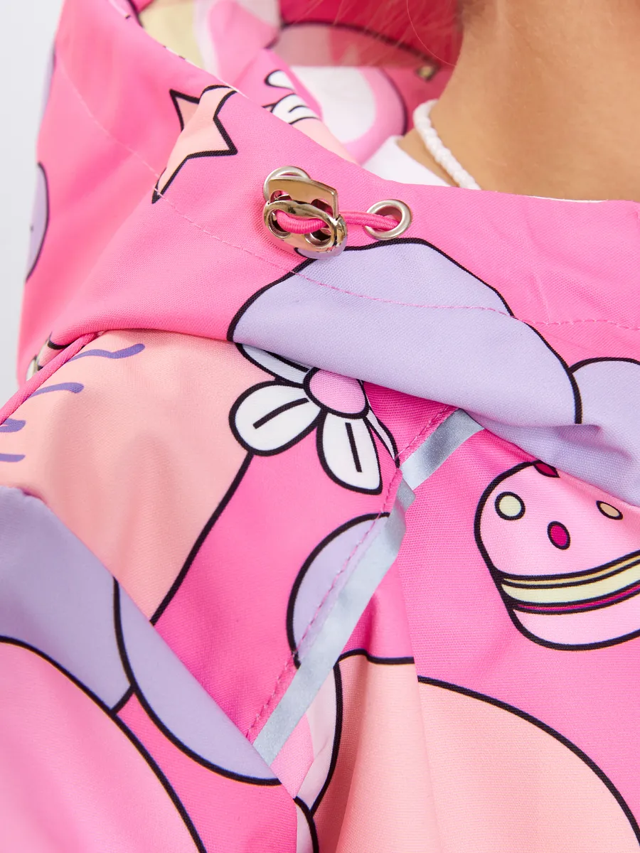 Ветровка RuStyle ДД-ветRSL-652-loveроз - фото 13