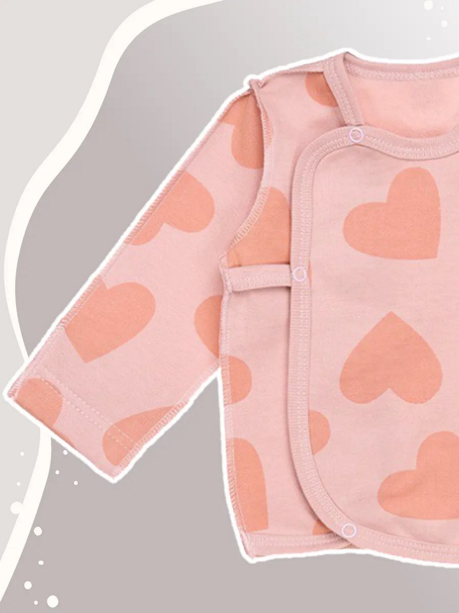 Распашонка 2 шт Lemony kids MN-2488 - фото 6