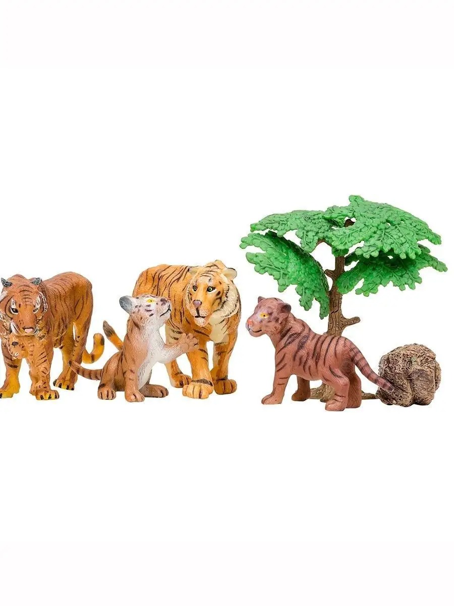 Игровой набор Masai Mara Семья тигров - фото 10