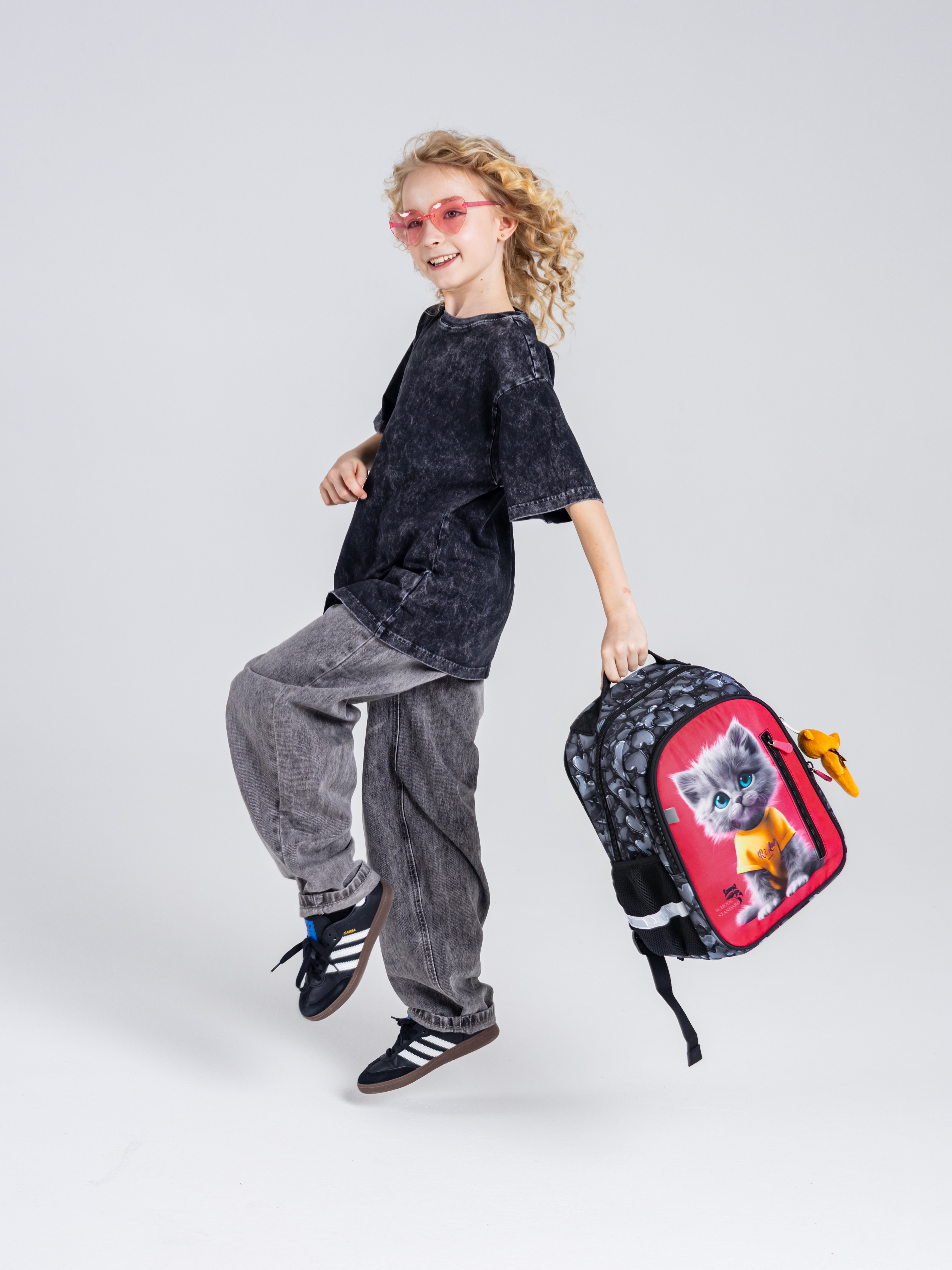 Рюкзак School Standard первокласснику набор 4 в 1 - фото 7