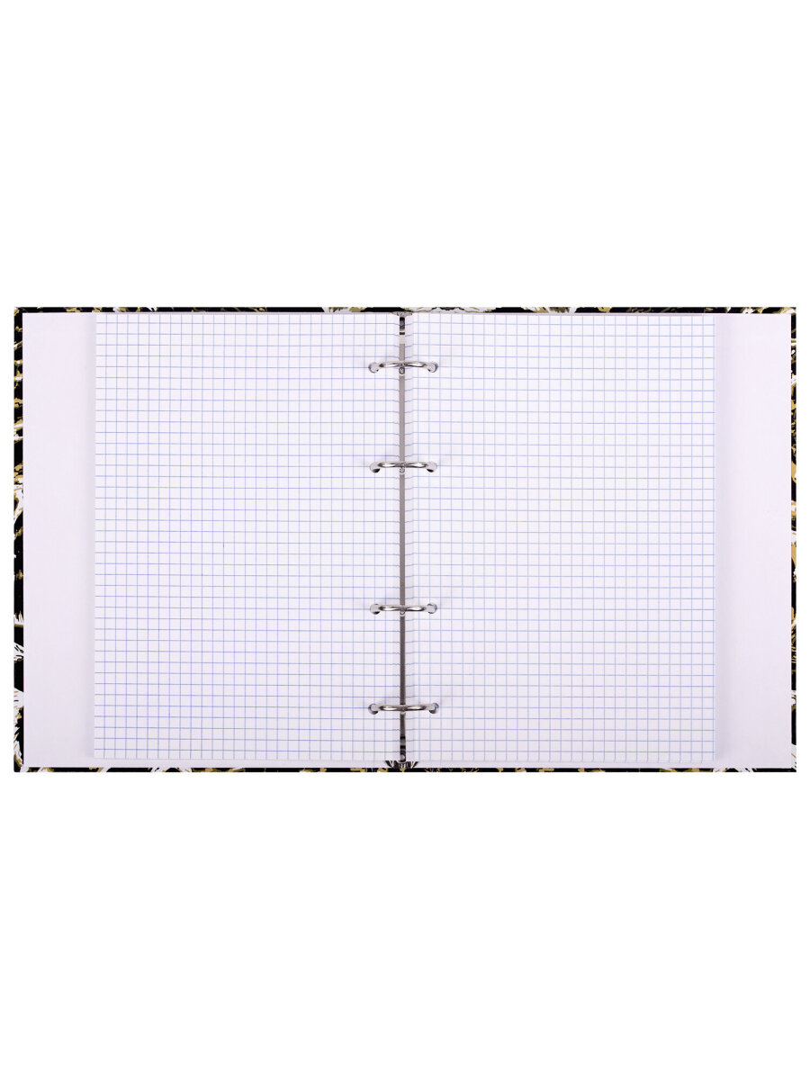 Тетрадь со сменным блоком Brauberg клетка 120 лист. - фото 9