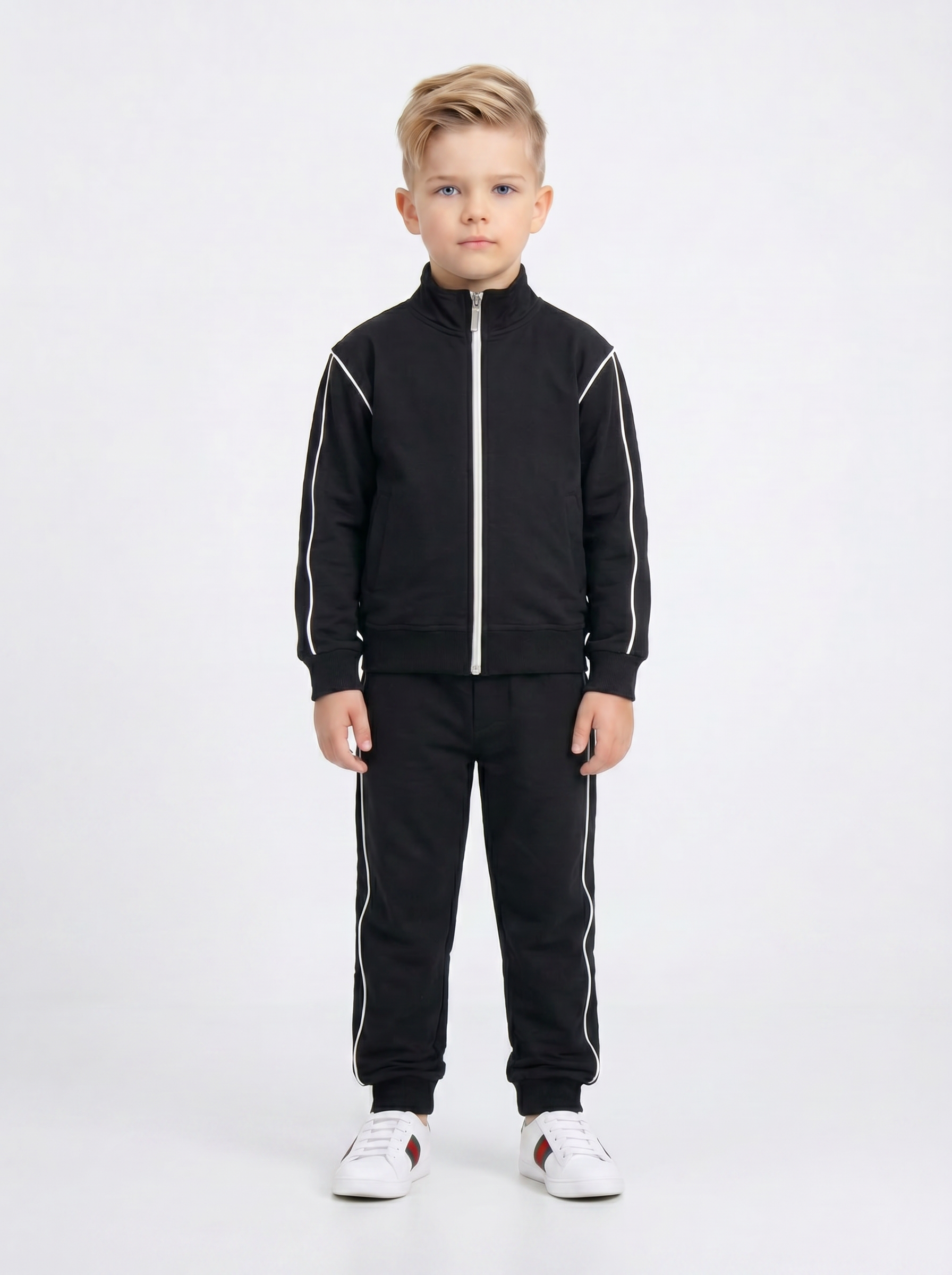 Спортивный костюм СODJAstore blackW-3 года-черный - фото 1