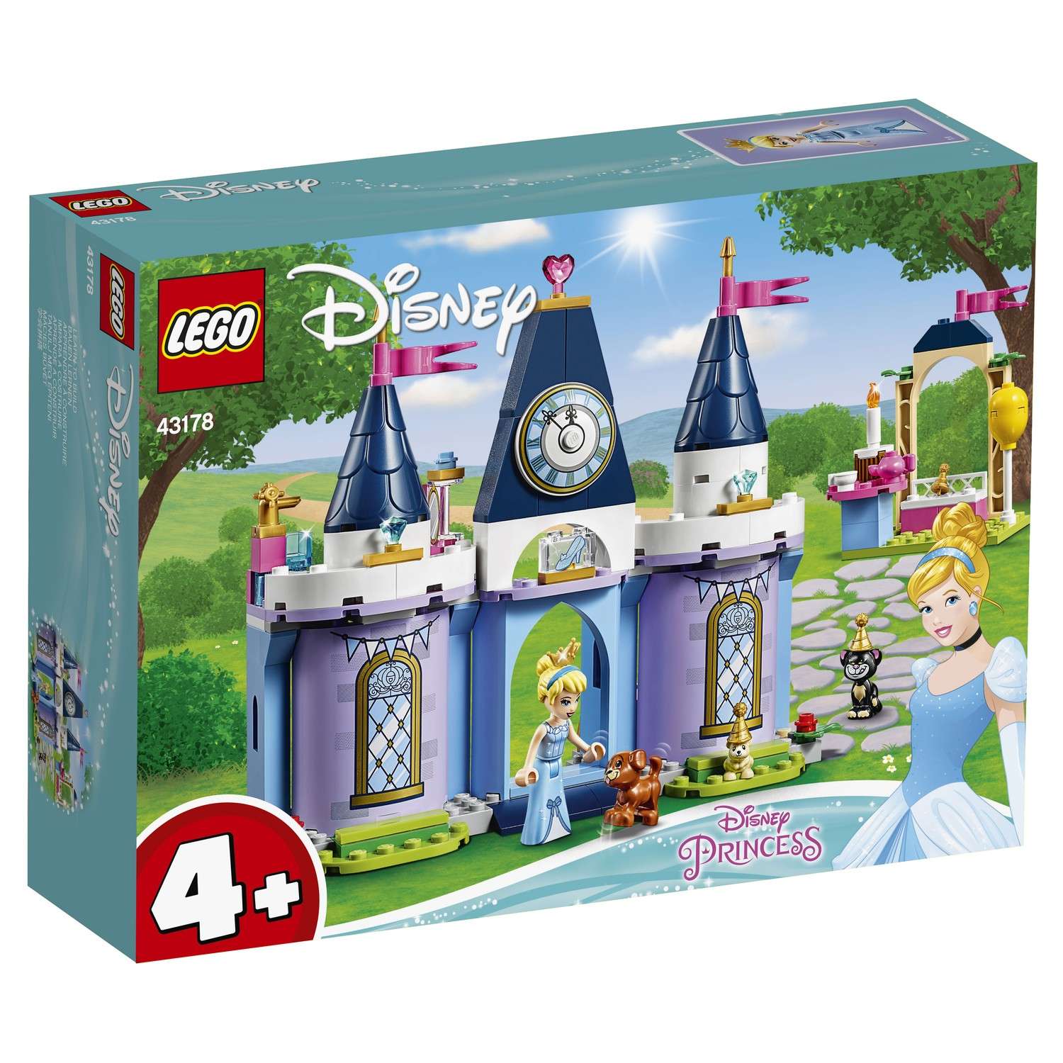 Конструктор LEGO Disney Princess Праздник в замке Золушки блочный - фото 2