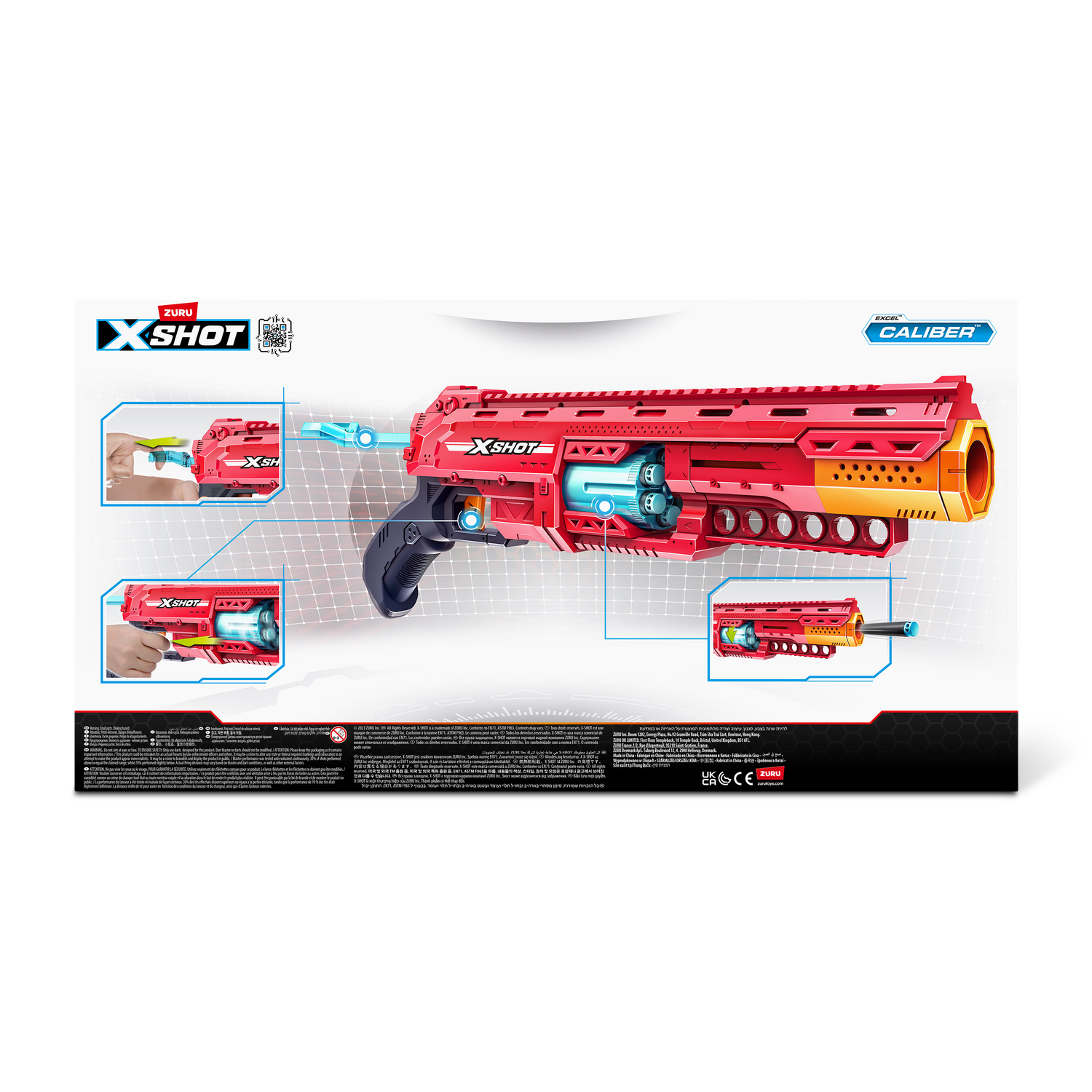 Бластер Zuru XSHOT  Excel Caliber - фото 11