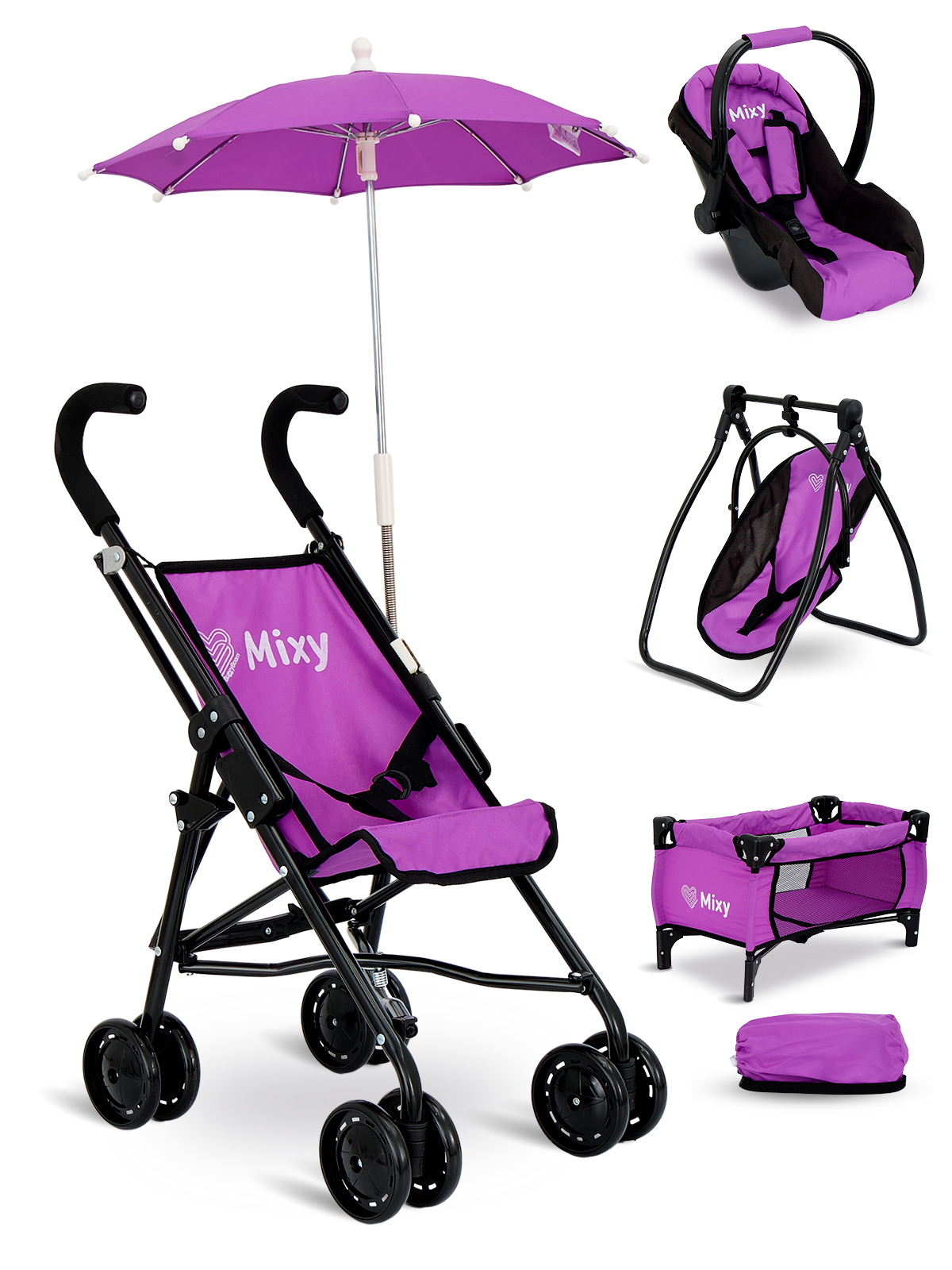 Прогулочная коляска для кукол Buggy Boom 8921-0471 - фото 1