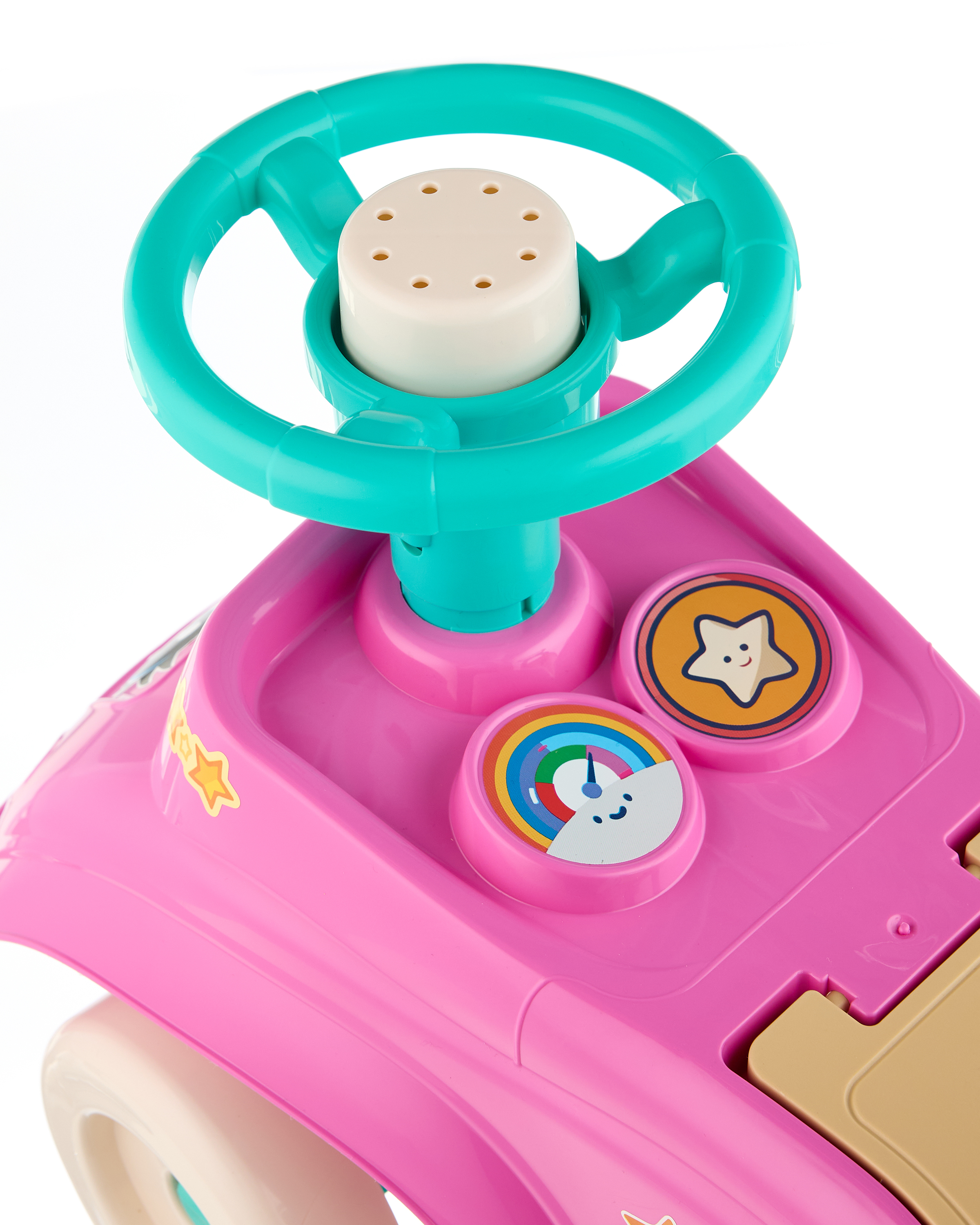 Каталка ZEBRA Моя первая розовый - фото 8