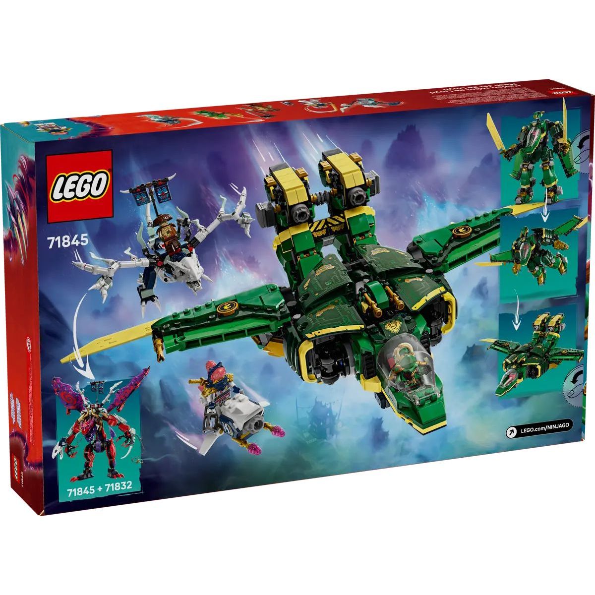 Конструктор LEGO NINJAGO Реактивный робот Ллойда 1112 дет. - фото 6