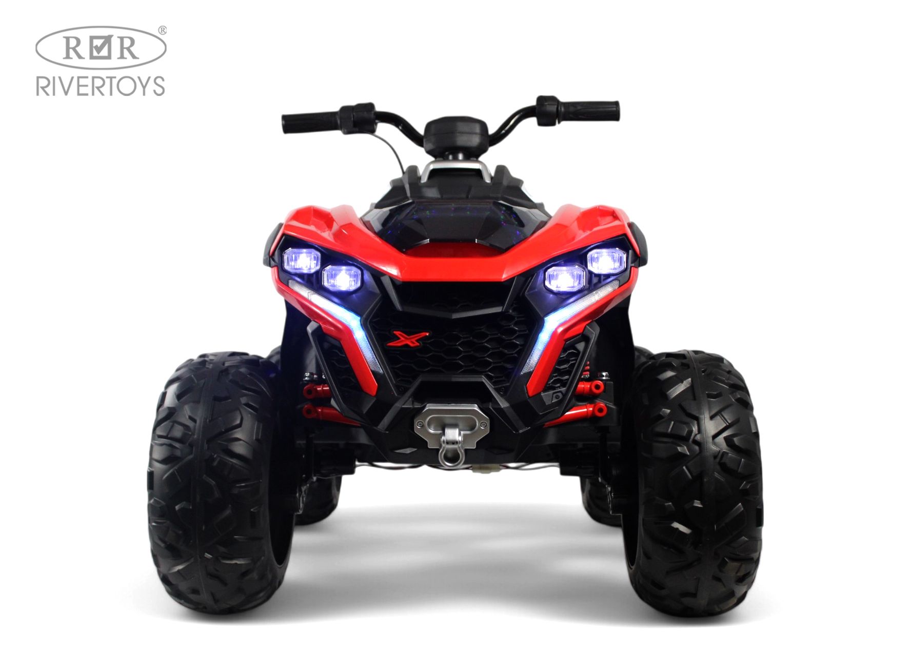 Электромобиль RIVERTOYS Z888VO-RED С пультом ДУ - фото 4