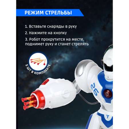 Робот Р/У со свет. и звук. 39.4х15.3х42 см.