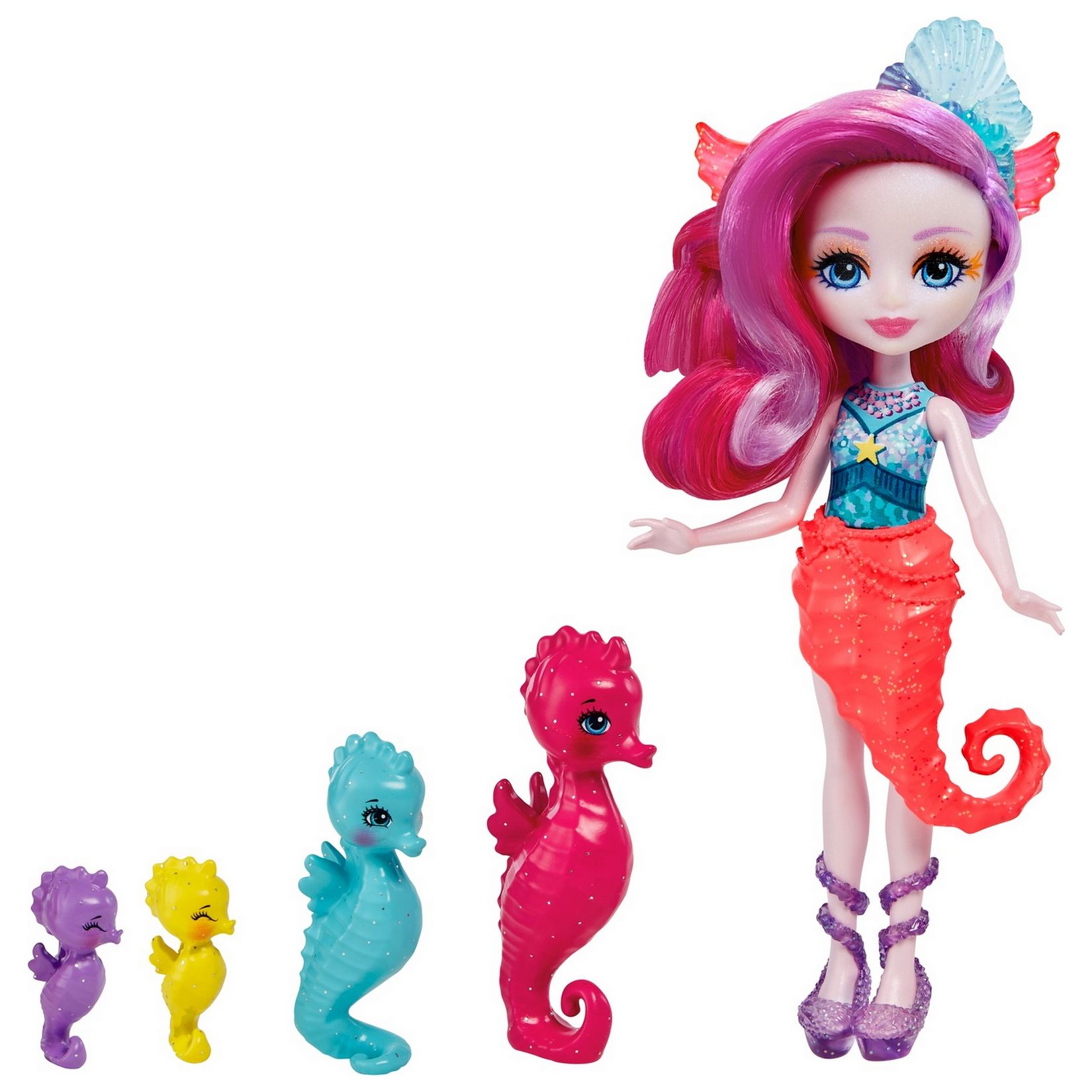 Кукла мини Enchantimals Седда Морской Конек HCF73 - фото 1