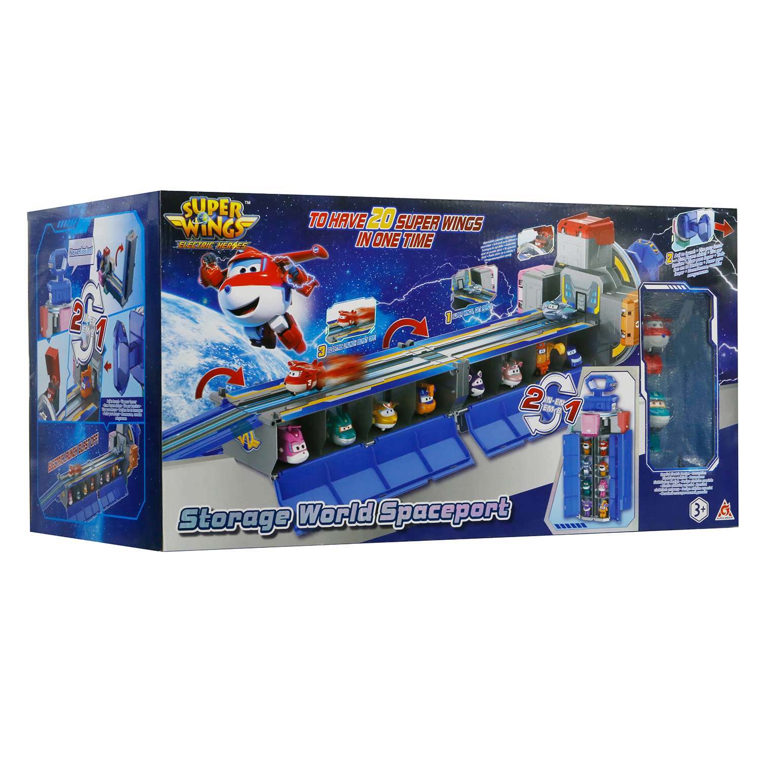 Игровой набор Super Wings Мировой космический порт - фото 3