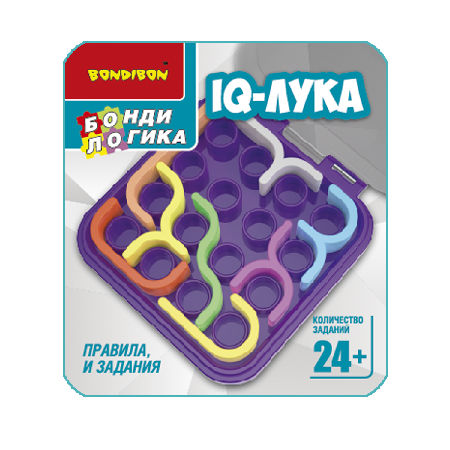 Настольная игра Bondibon логическая IQ-ЛУКА - фото 8