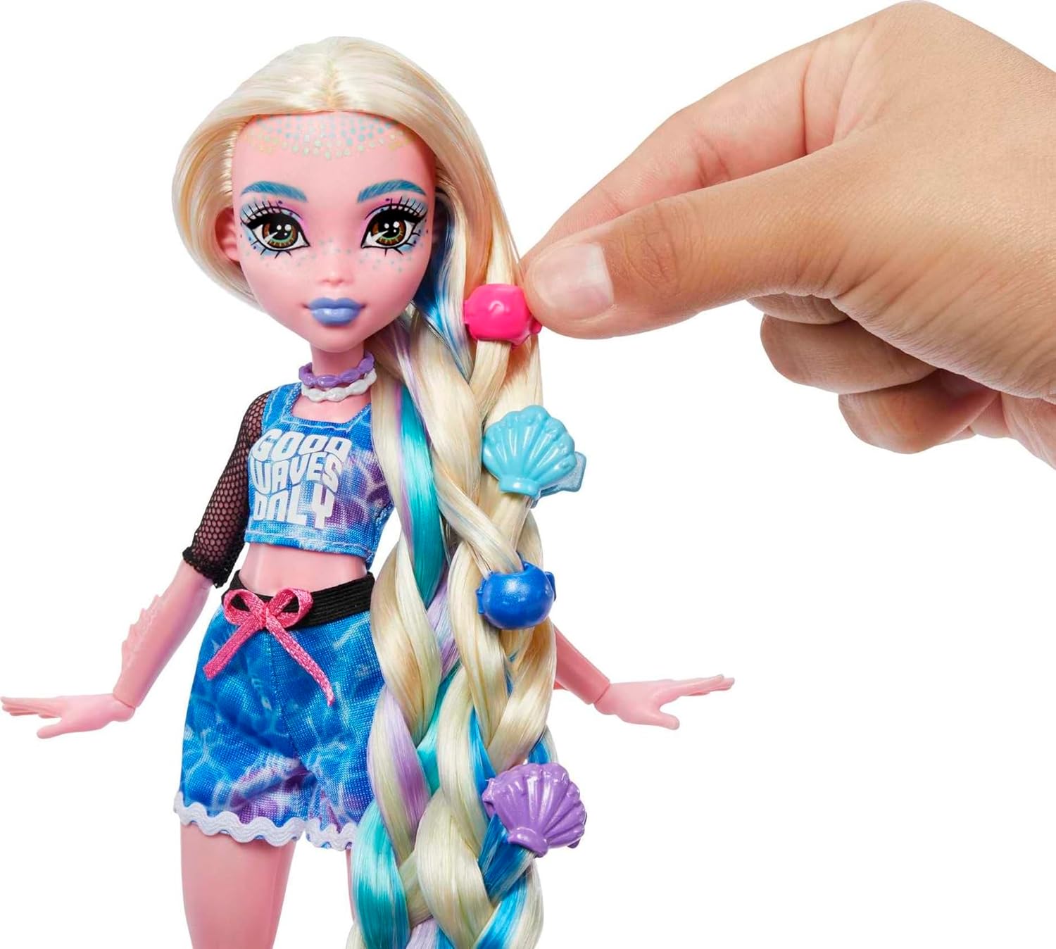 Кукла модельная Monster High День SPA с Лагуной Блу HKY69 - фото 3