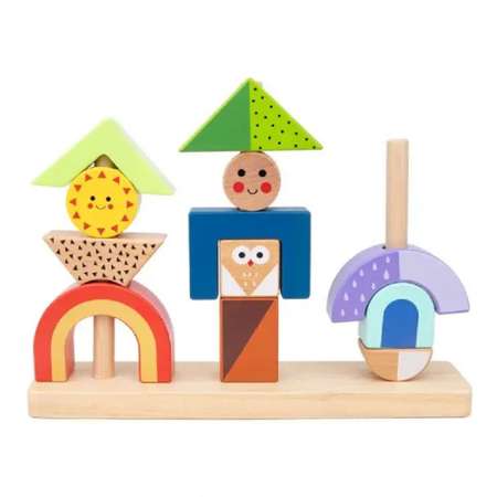 Конструктор Tooky Toy Игра тень деревянный