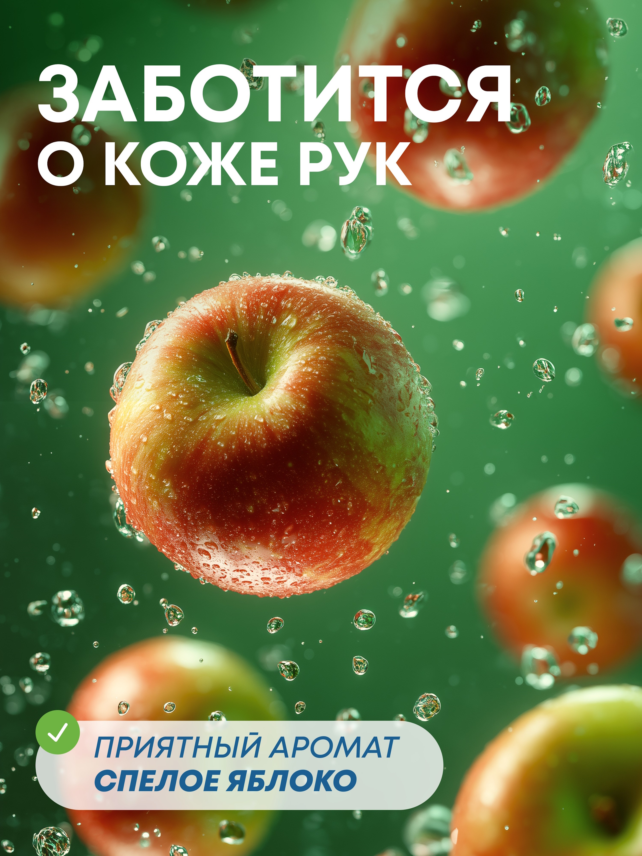 Средство для мытья посуды Meine Liebe Спелое Яблоко 750 мл - фото 6