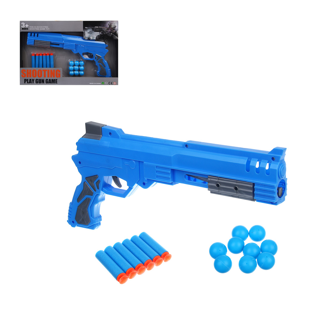 Пистолет Игроленд с шариками и пулями - фото 2