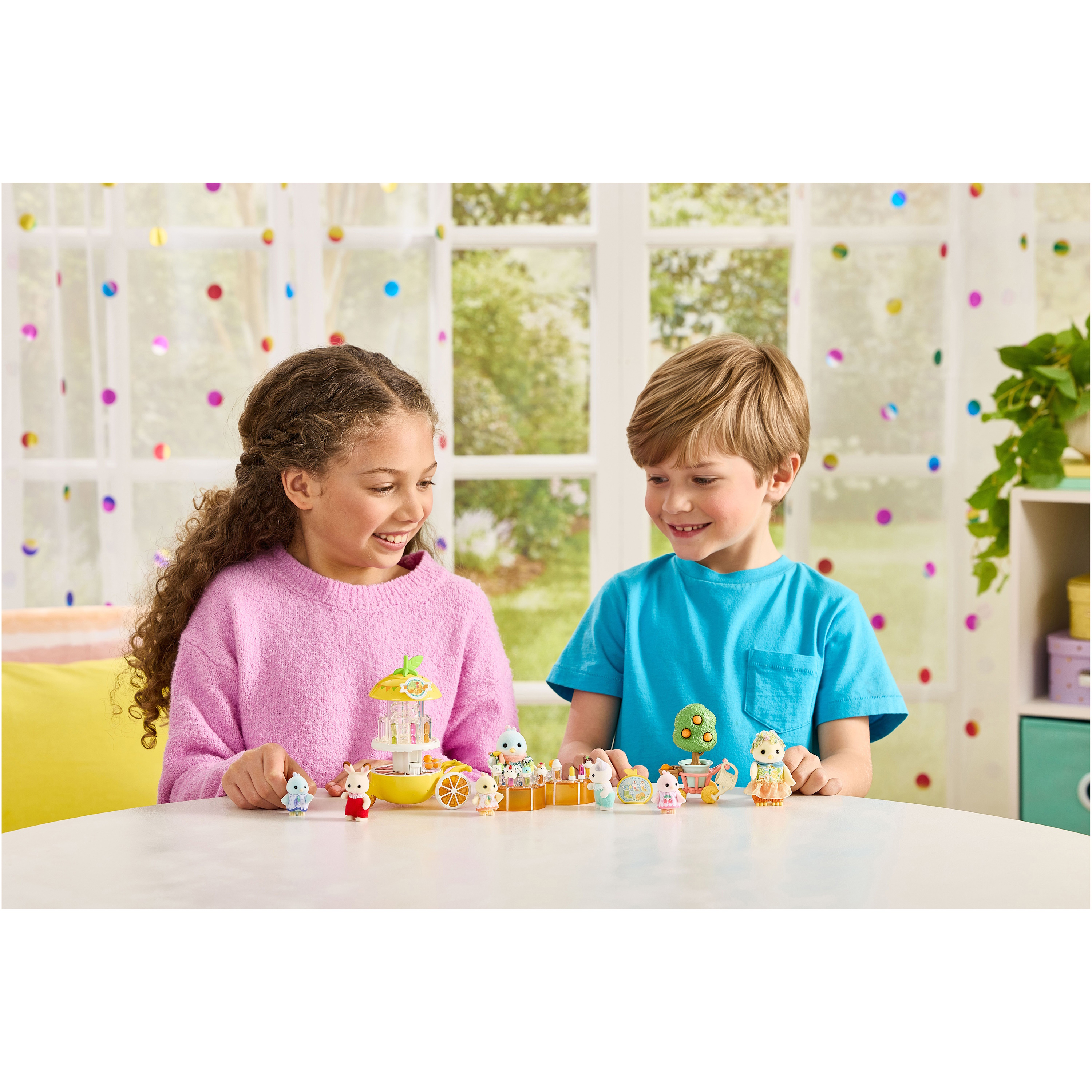 Игровой набор Sylvanian Families Семья цитрусовых птичек - фото 14