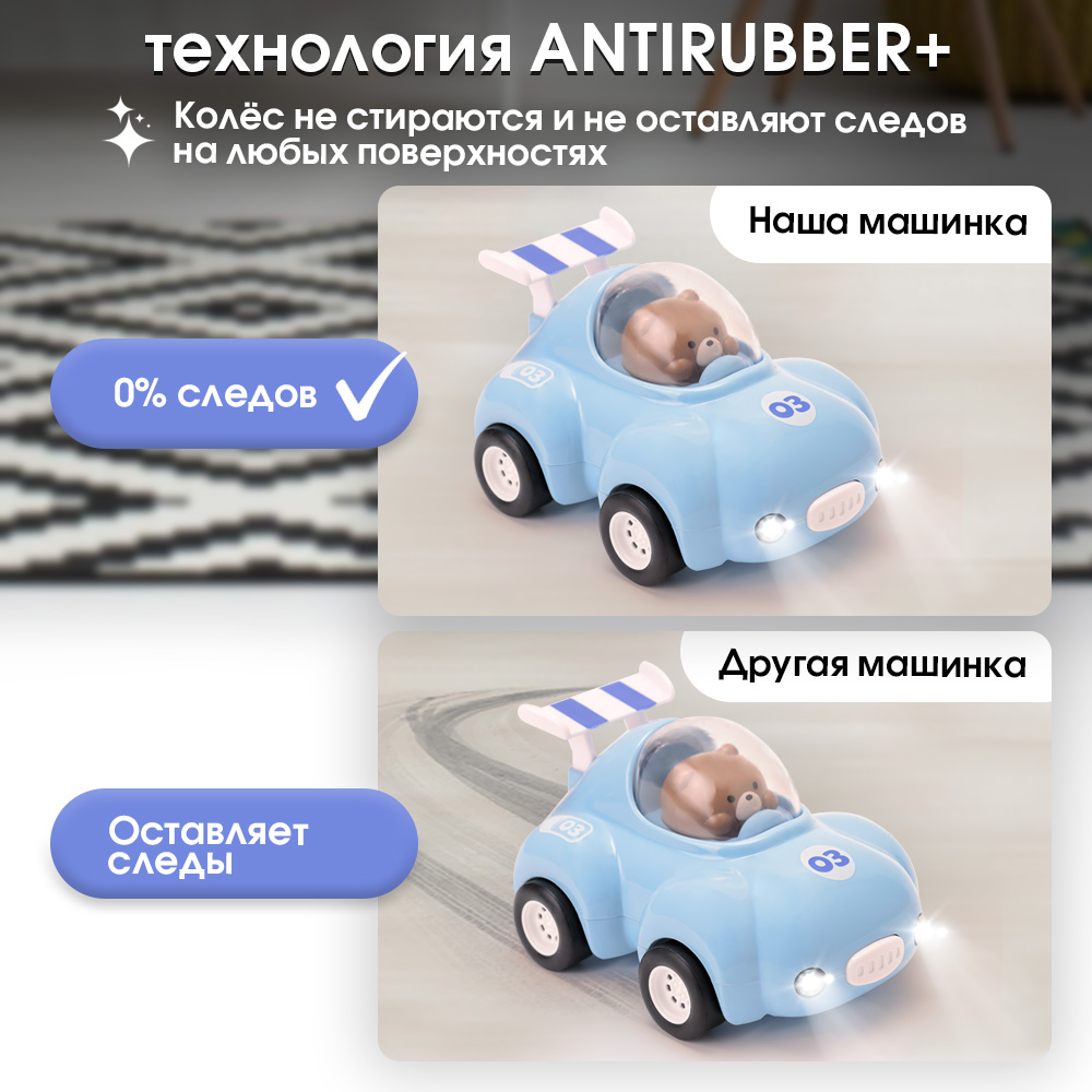 Автомобиль TIPTOPOLIS голубая - фото 4