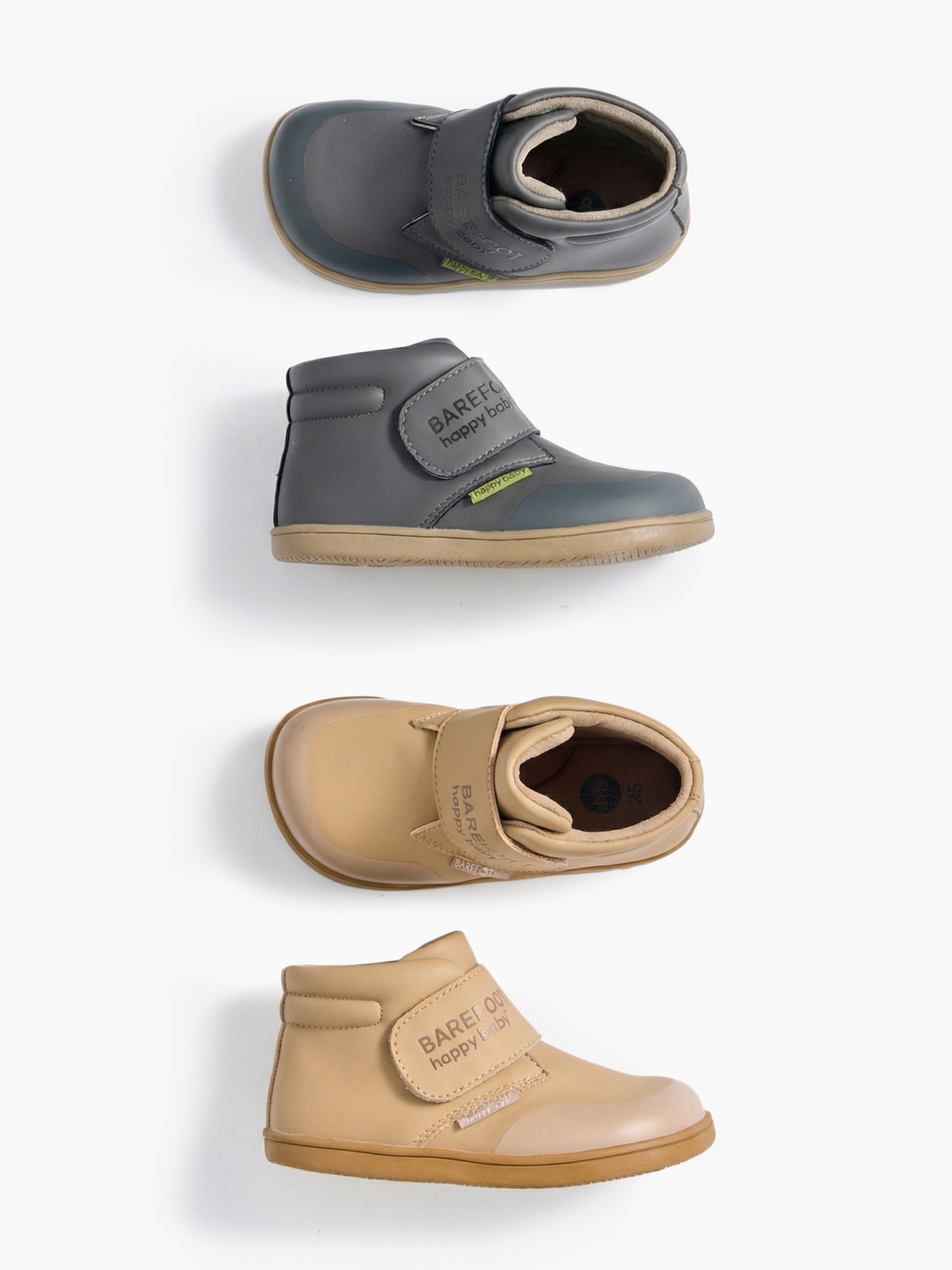 Ботинки Happy Baby 86651_beige - фото 8