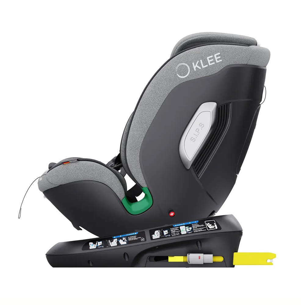 Автокресло KLEE Spark 360 i-Size Isofix 0+/1/2/3 (0-36 кг) серый - фото 3
