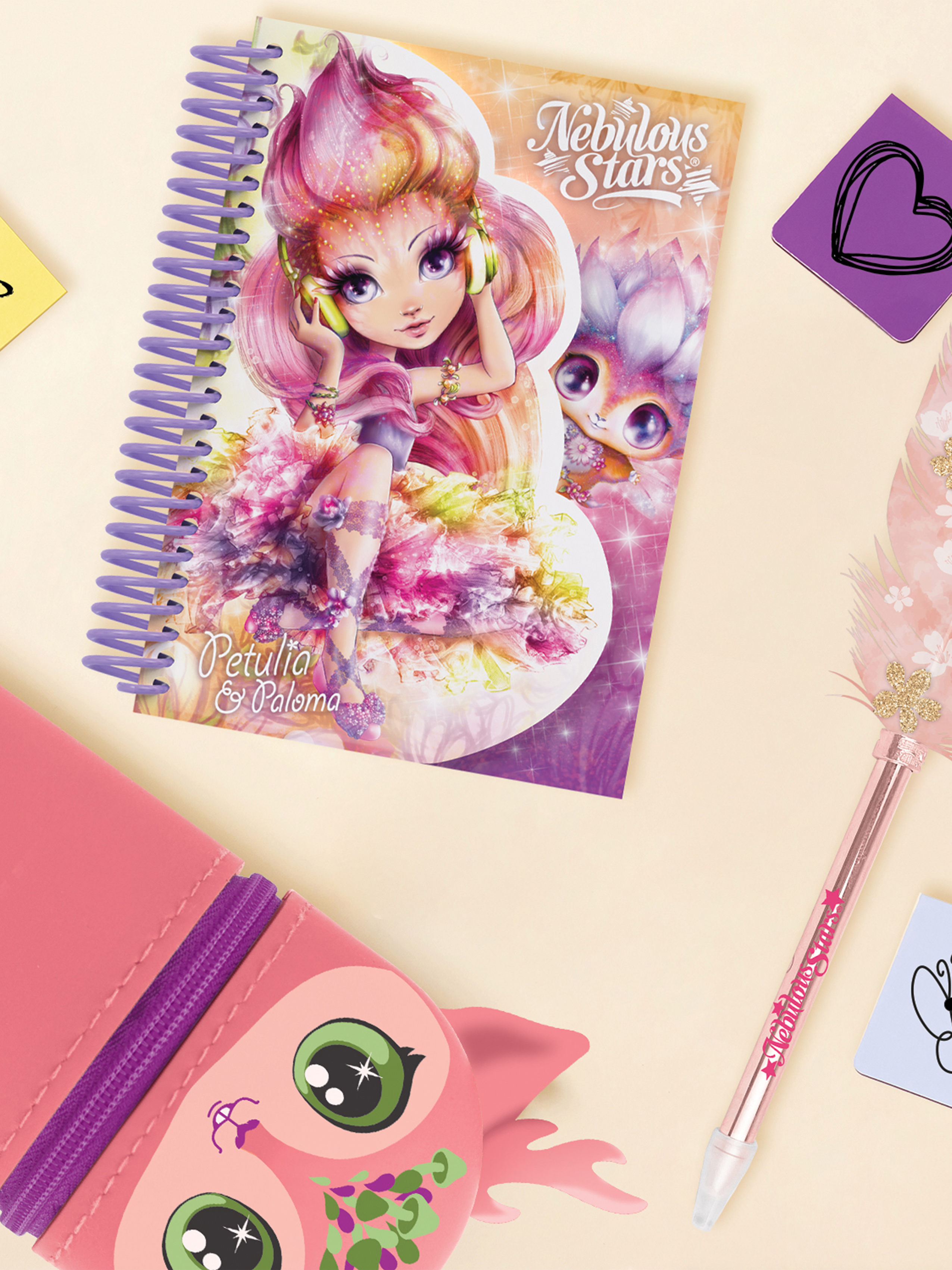 Блокнот для записей Nebulous Stars на пружине со скетч страницами серия Petulia 11587-2_NSDA - фото 2