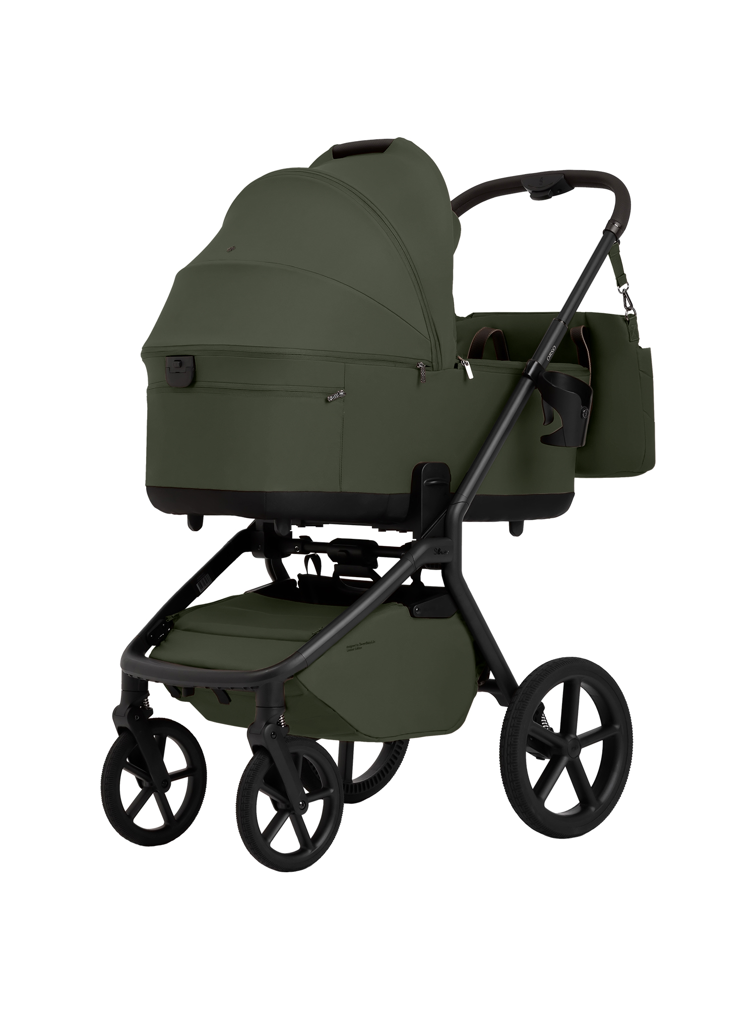 Коляска 2в1 Sweet Baby Orso Dark Green зеленый - фото 42
