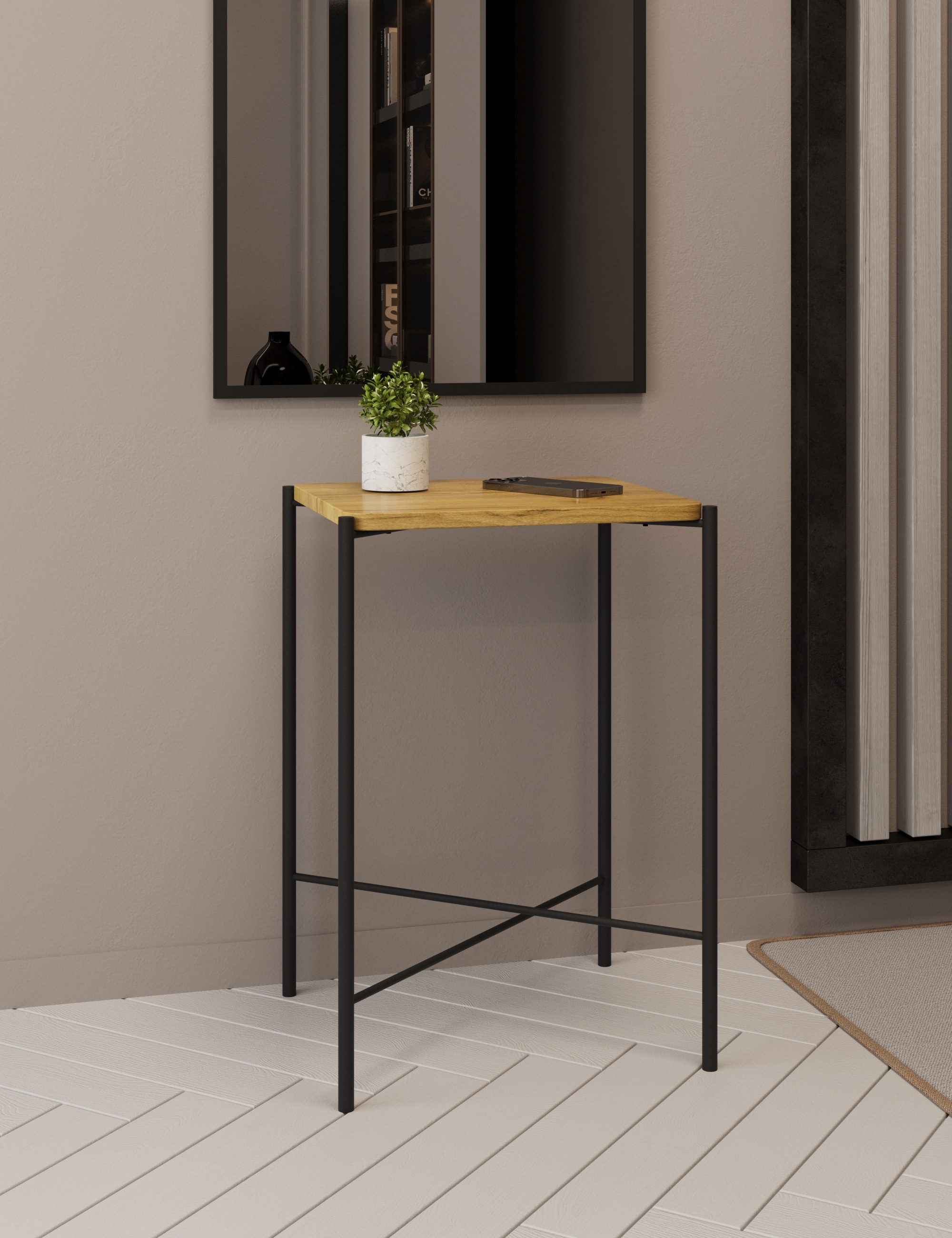 Стол журнальный SLINE Лори Секвойя крем - фото 3