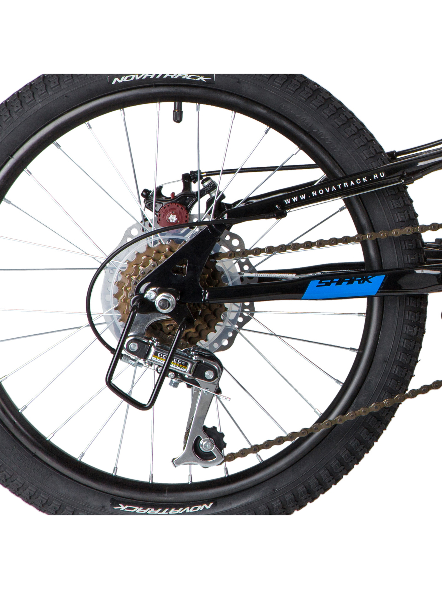 Двухколесный велосипед Novatrack 20 дюймов - фото 8