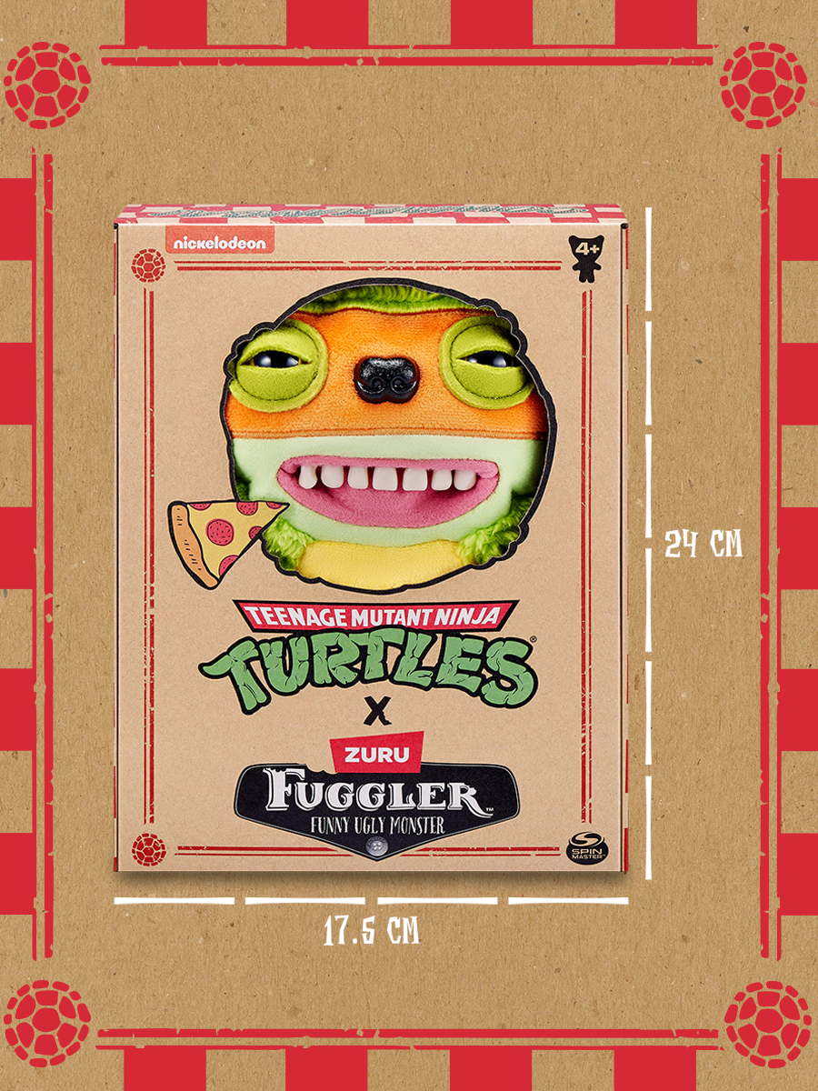 Мягкая игрушка FUGGLER Микеланджело 24 см - фото 3