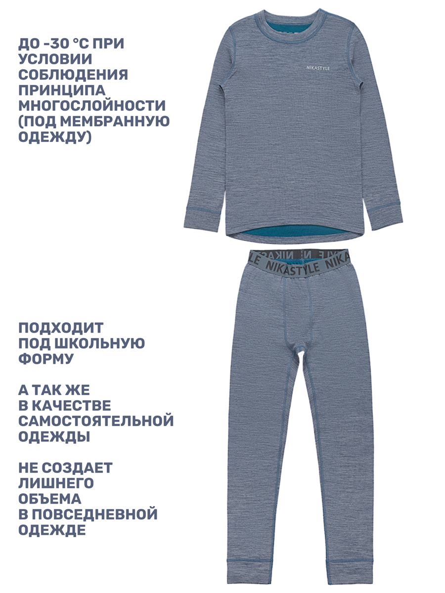 Термобелье NIKASTYLE 7т11125 деним - фото 3