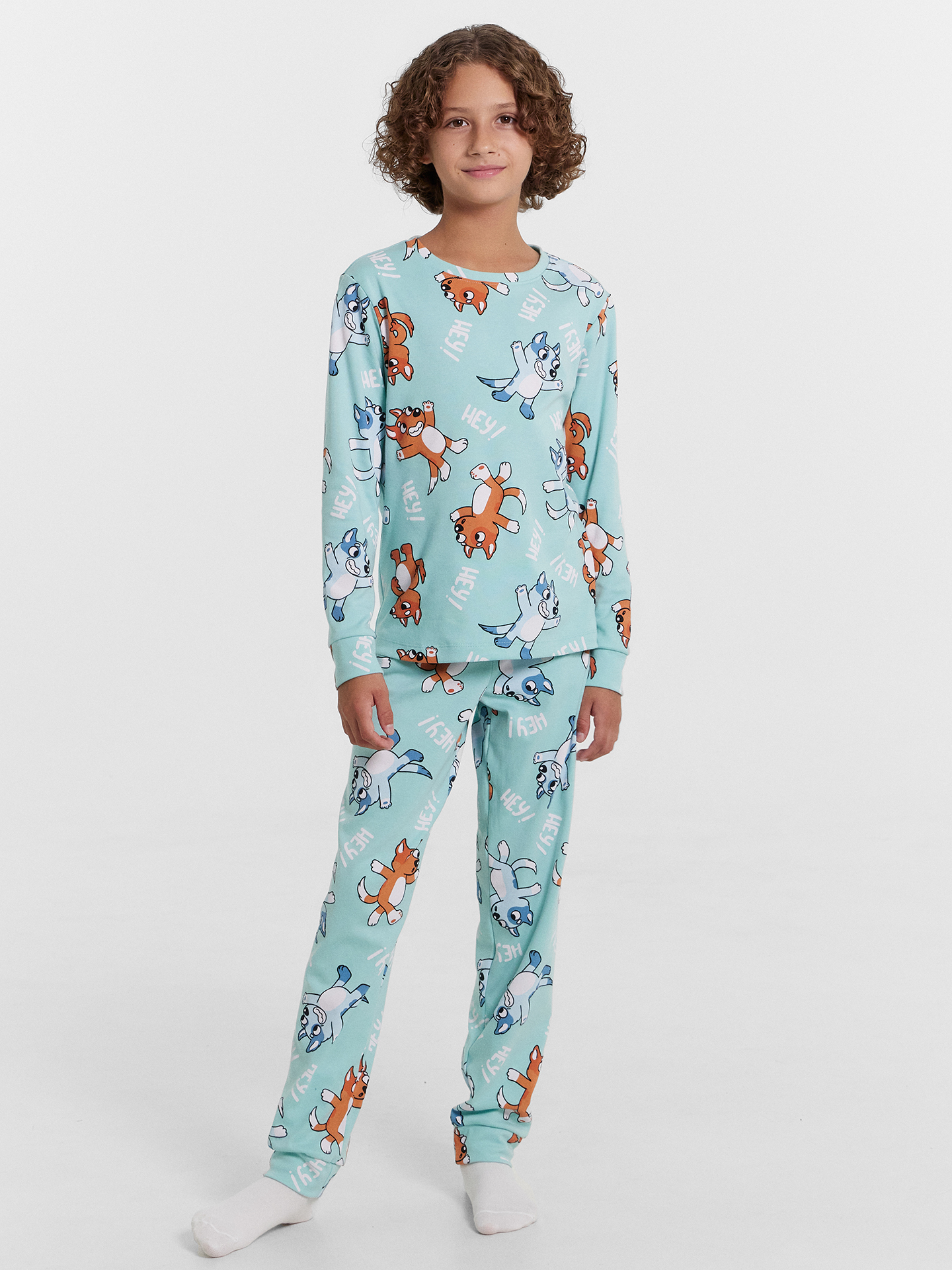 Пижама Mark Formelle (Марк Формэль) 563326/герои на бирюзе - фото 1