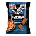 Сухарики Хрус Team Жареные креветки в чесночном соусе 70 г