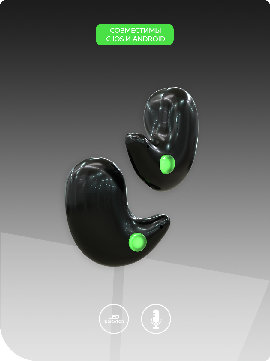 Наушники TWS More Choice - фото 3