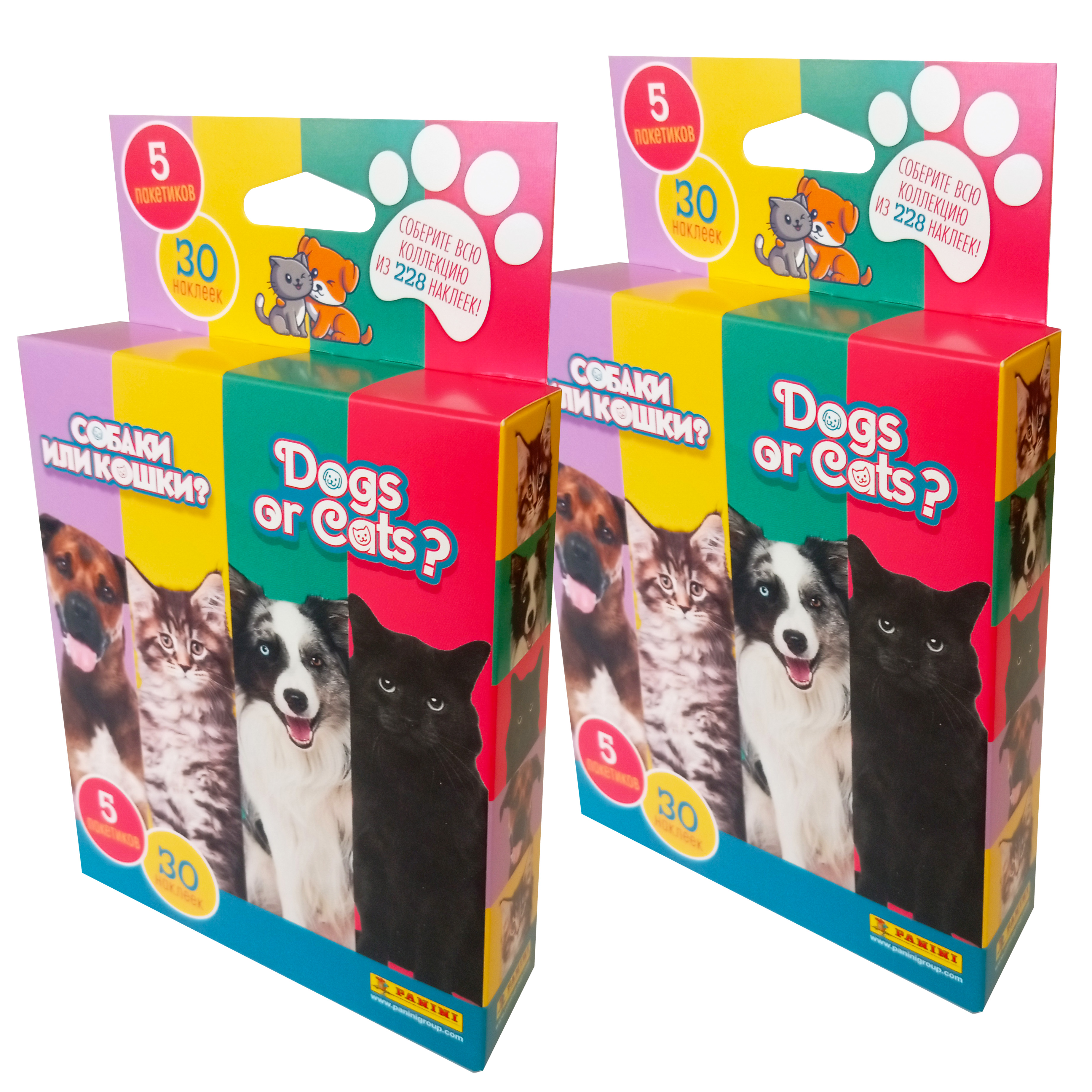 Наклейки Panini Собаки или кошки - фото 4